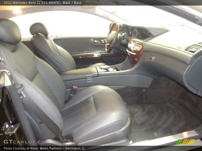 Black / Black 2012 Mercedes-Benz CL 550 4MATIC