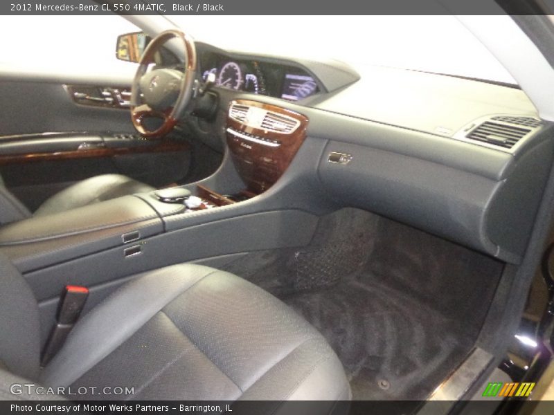 Black / Black 2012 Mercedes-Benz CL 550 4MATIC