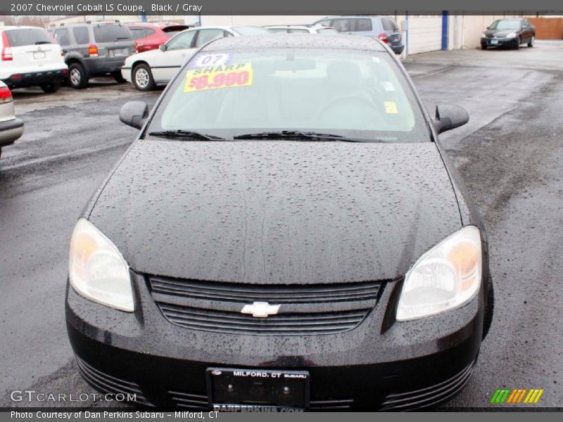 Black / Gray 2007 Chevrolet Cobalt LS Coupe