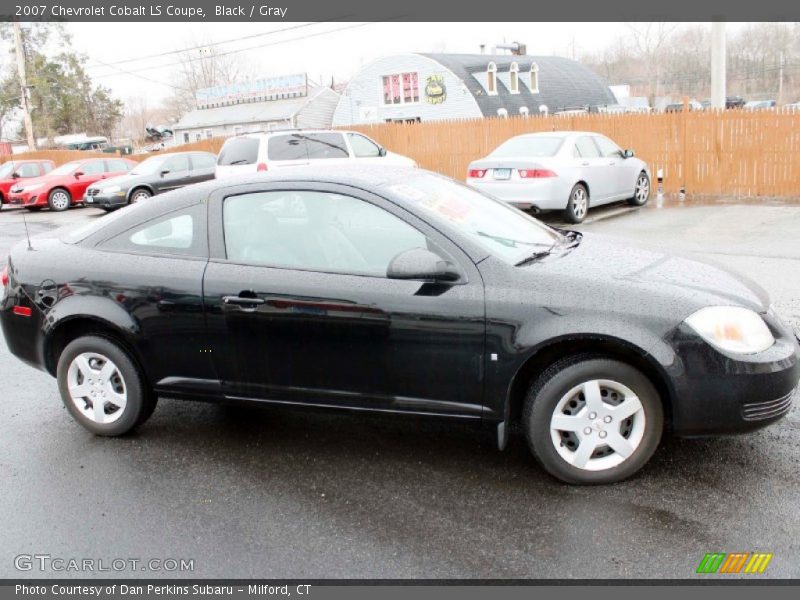 Black / Gray 2007 Chevrolet Cobalt LS Coupe