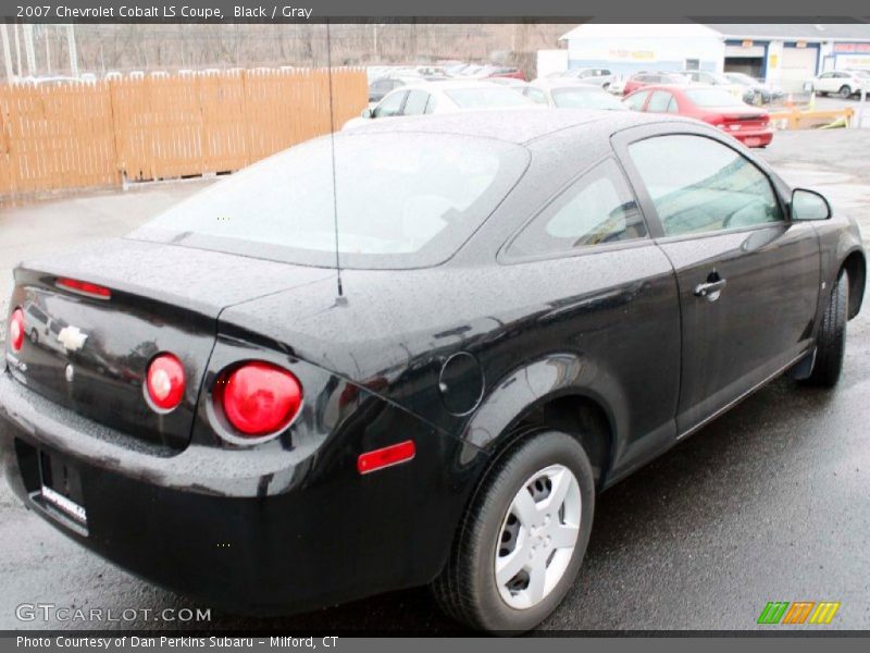 Black / Gray 2007 Chevrolet Cobalt LS Coupe