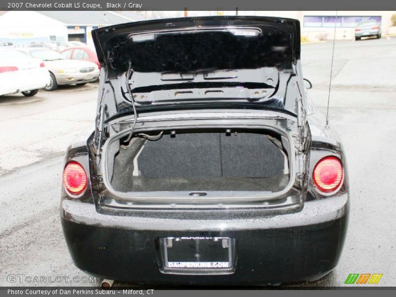 Black / Gray 2007 Chevrolet Cobalt LS Coupe