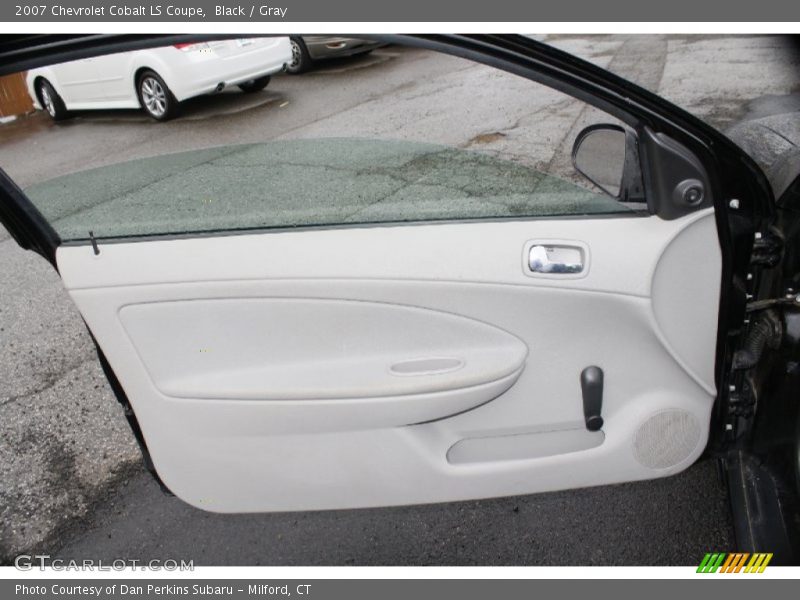Black / Gray 2007 Chevrolet Cobalt LS Coupe