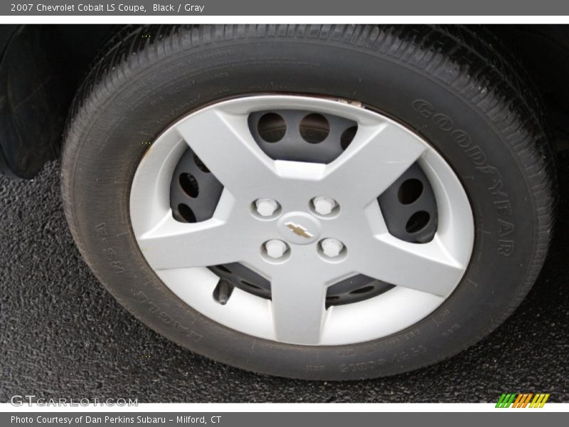 Black / Gray 2007 Chevrolet Cobalt LS Coupe