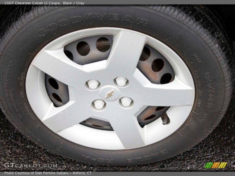 Black / Gray 2007 Chevrolet Cobalt LS Coupe