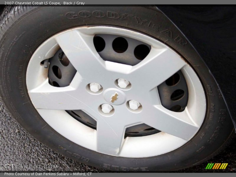 Black / Gray 2007 Chevrolet Cobalt LS Coupe