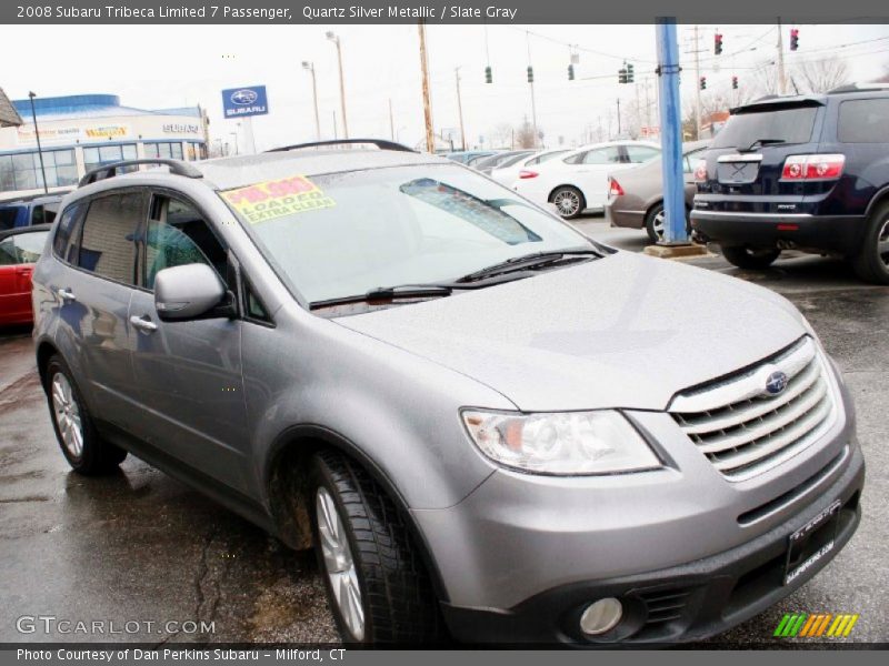 Quartz Silver Metallic / Slate Gray 2008 Subaru Tribeca Limited 7 Passenger