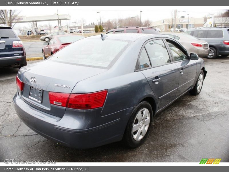 Slate Blue / Gray 2009 Hyundai Sonata GLS