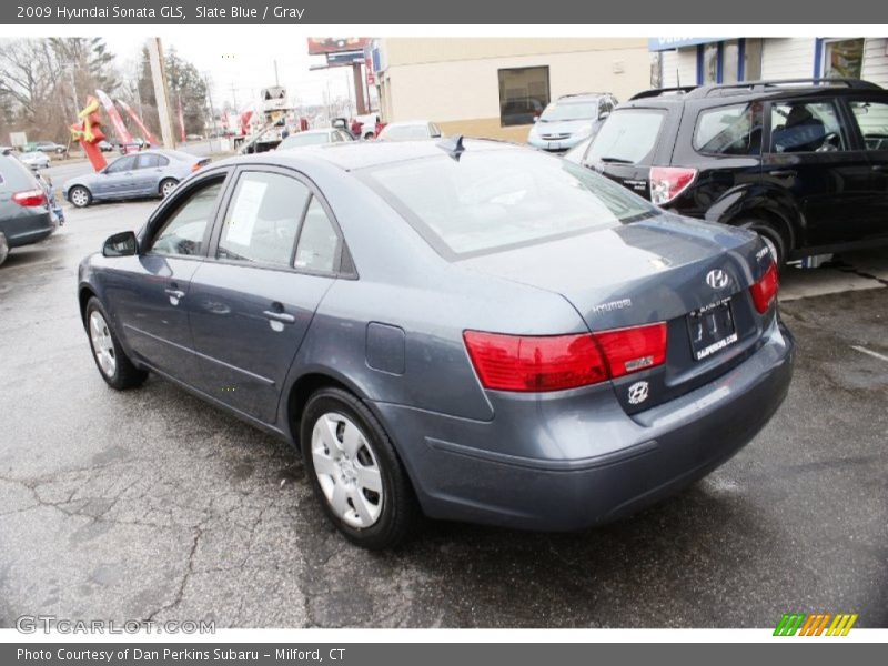 Slate Blue / Gray 2009 Hyundai Sonata GLS