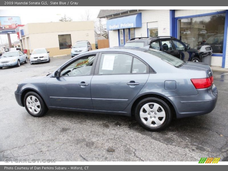 Slate Blue / Gray 2009 Hyundai Sonata GLS
