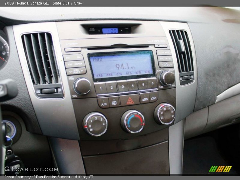 Slate Blue / Gray 2009 Hyundai Sonata GLS