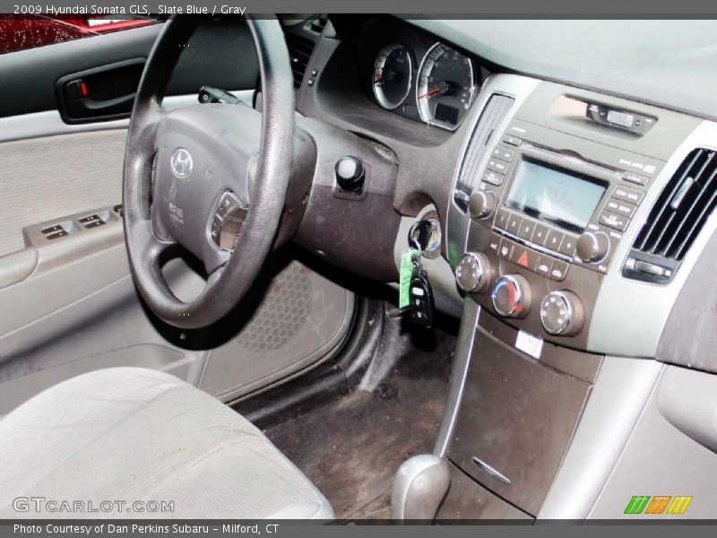 Slate Blue / Gray 2009 Hyundai Sonata GLS