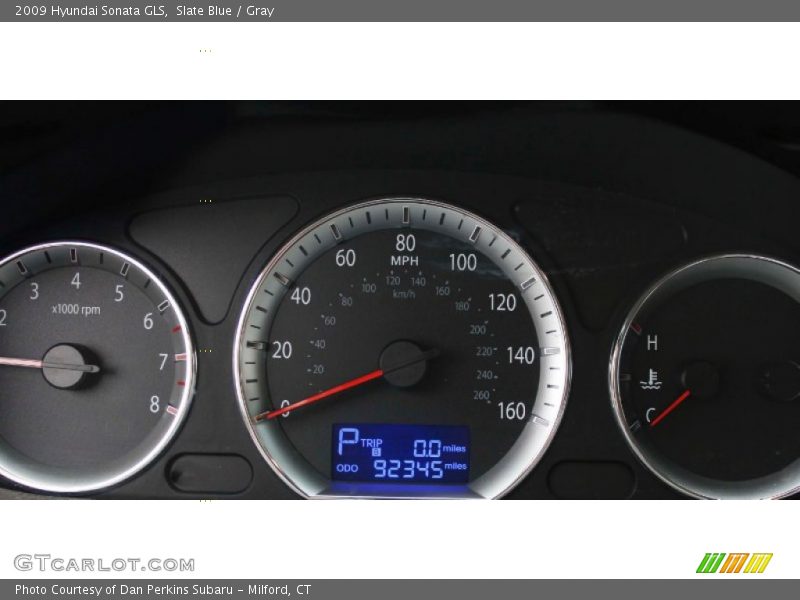 Slate Blue / Gray 2009 Hyundai Sonata GLS