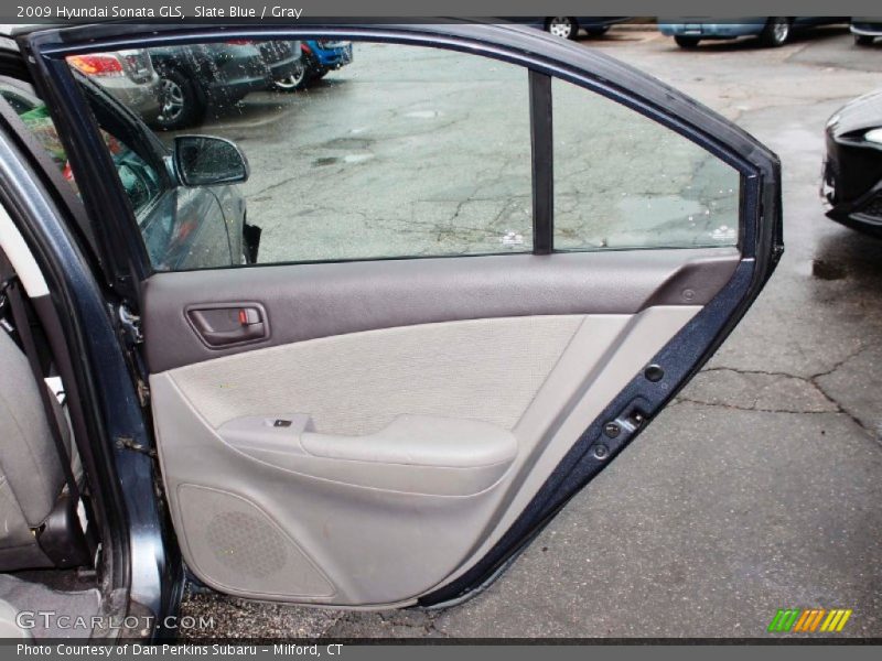 Slate Blue / Gray 2009 Hyundai Sonata GLS