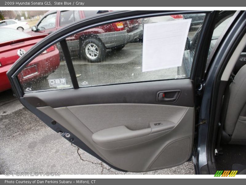 Slate Blue / Gray 2009 Hyundai Sonata GLS