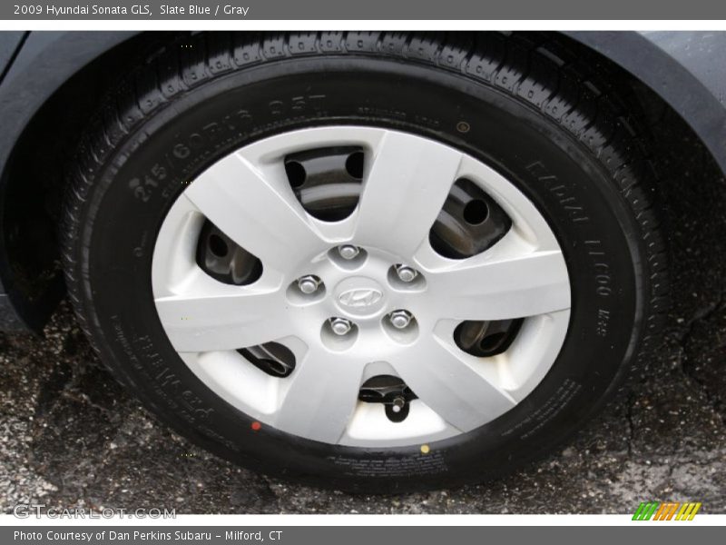 Slate Blue / Gray 2009 Hyundai Sonata GLS