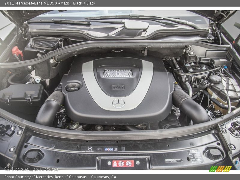 Black / Black 2011 Mercedes-Benz ML 350 4Matic