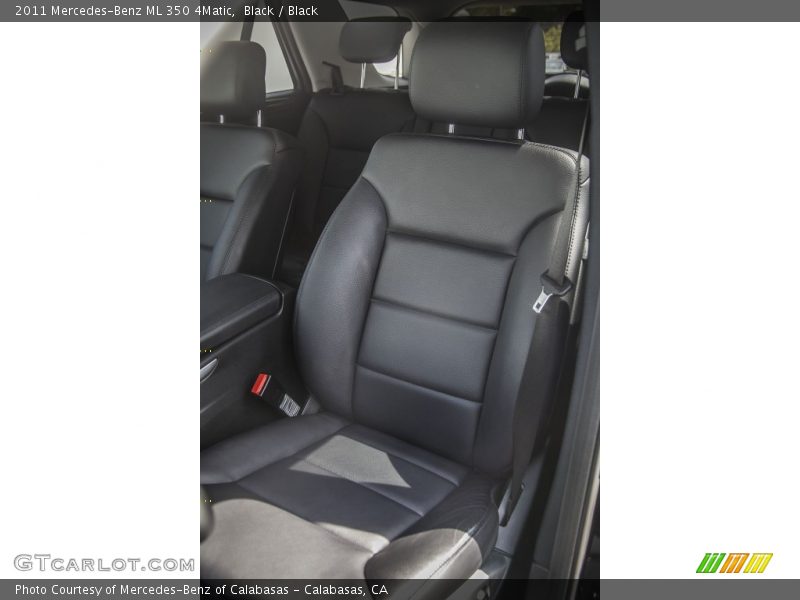 Black / Black 2011 Mercedes-Benz ML 350 4Matic