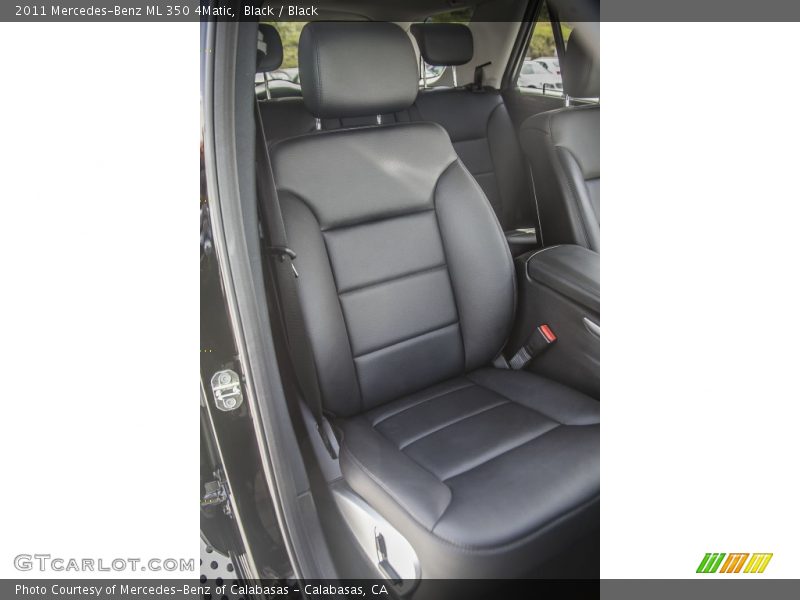 Black / Black 2011 Mercedes-Benz ML 350 4Matic