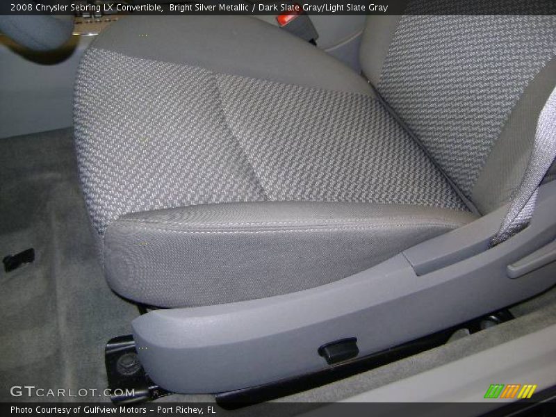 Bright Silver Metallic / Dark Slate Gray/Light Slate Gray 2008 Chrysler Sebring LX Convertible