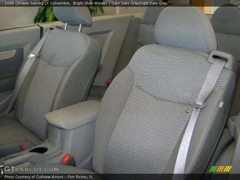 Bright Silver Metallic / Dark Slate Gray/Light Slate Gray 2008 Chrysler Sebring LX Convertible