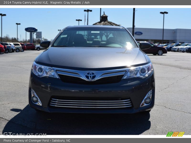 Magnetic Gray Metallic / Ash 2014 Toyota Camry Hybrid XLE