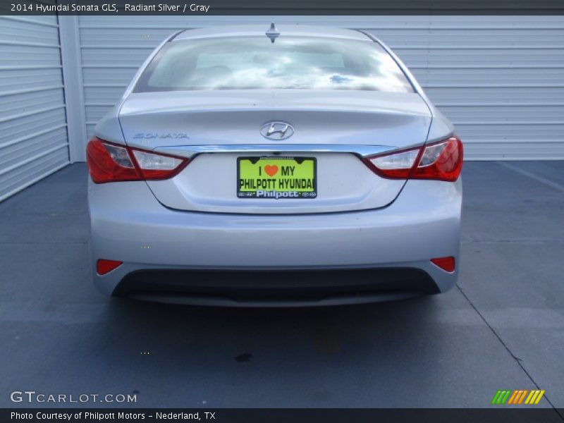 Radiant Silver / Gray 2014 Hyundai Sonata GLS