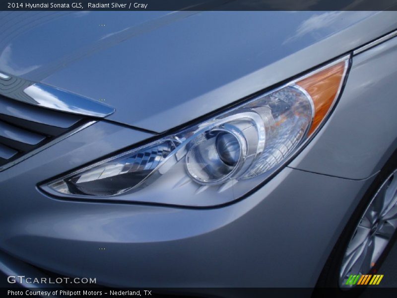Radiant Silver / Gray 2014 Hyundai Sonata GLS