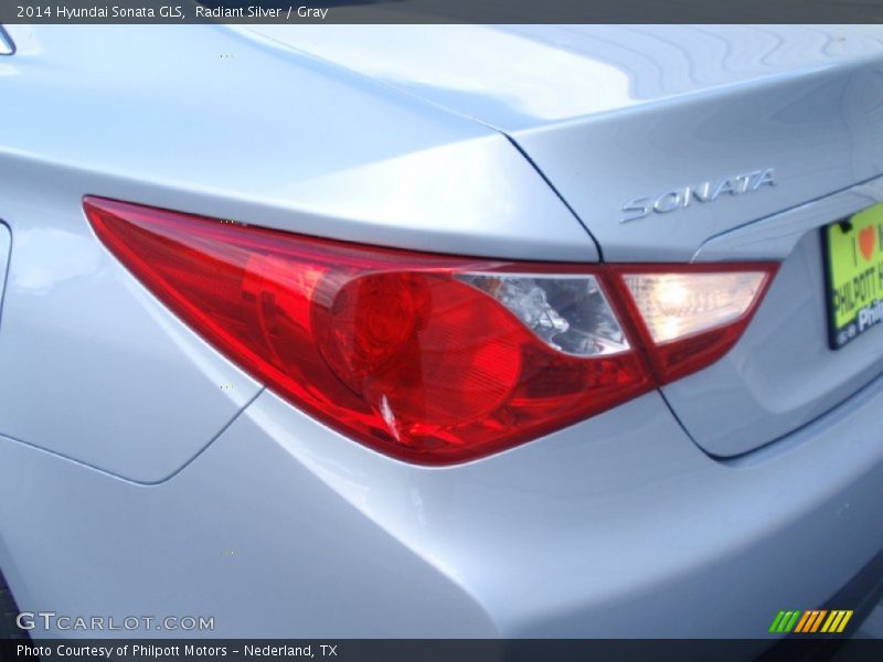 Radiant Silver / Gray 2014 Hyundai Sonata GLS