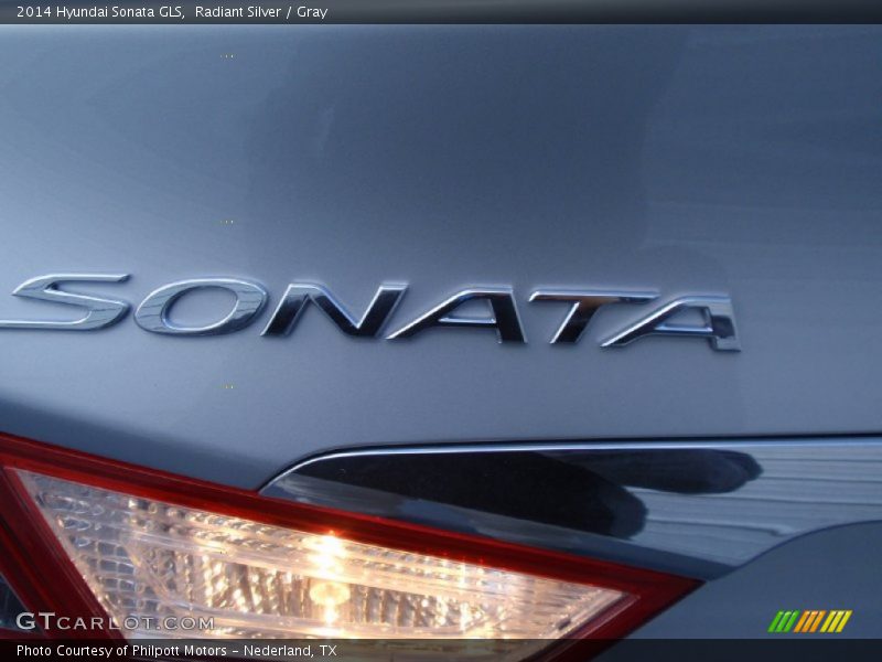 Radiant Silver / Gray 2014 Hyundai Sonata GLS