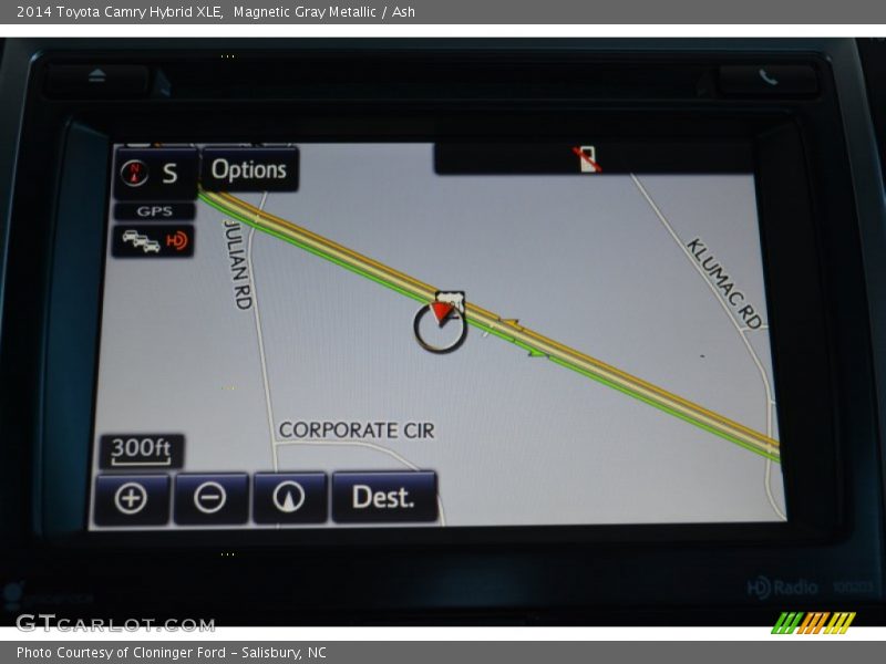 Magnetic Gray Metallic / Ash 2014 Toyota Camry Hybrid XLE