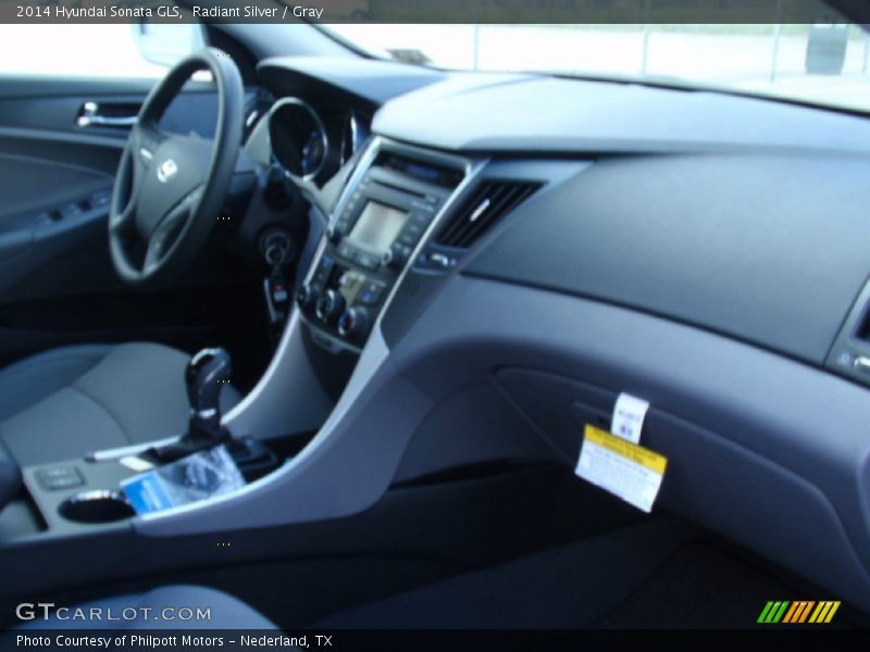 Radiant Silver / Gray 2014 Hyundai Sonata GLS