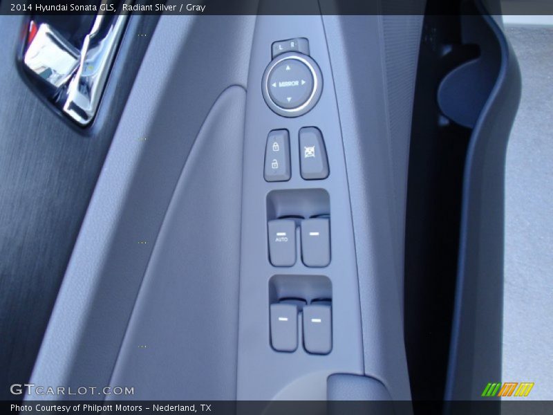 Radiant Silver / Gray 2014 Hyundai Sonata GLS