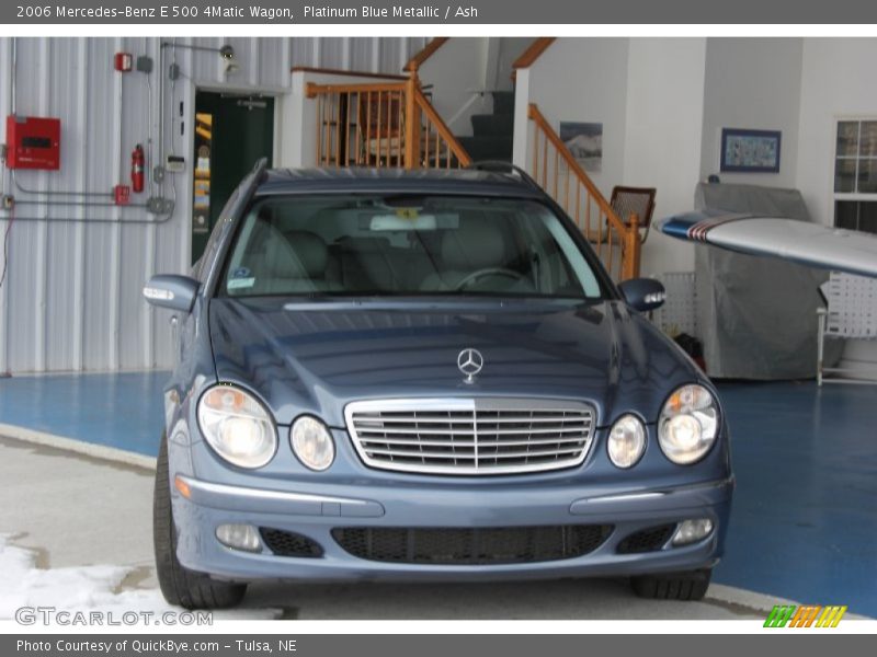 Platinum Blue Metallic / Ash 2006 Mercedes-Benz E 500 4Matic Wagon