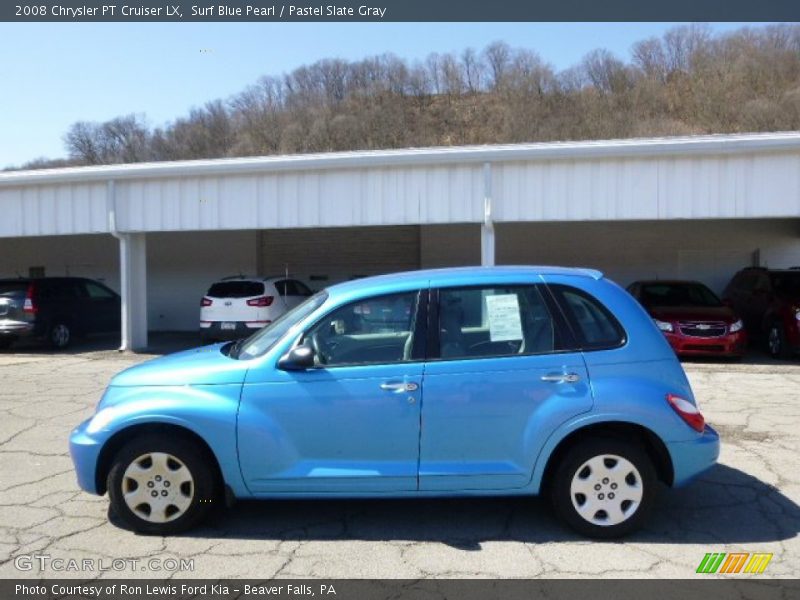 Surf Blue Pearl / Pastel Slate Gray 2008 Chrysler PT Cruiser LX