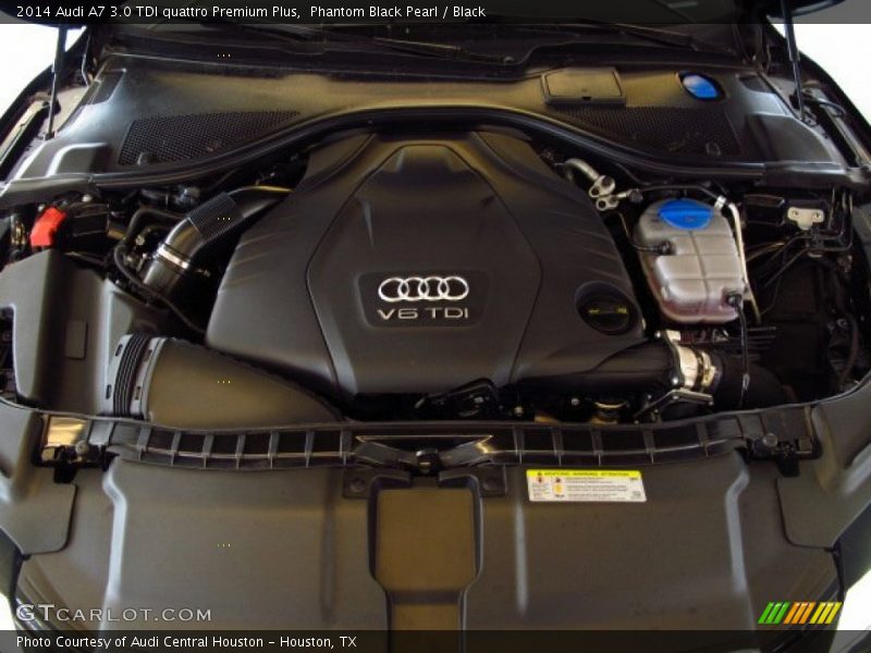  2014 A7 3.0 TDI quattro Premium Plus Engine - 3.0 Liter TDI DOHC 24-Valve Turbo-Diesel V6