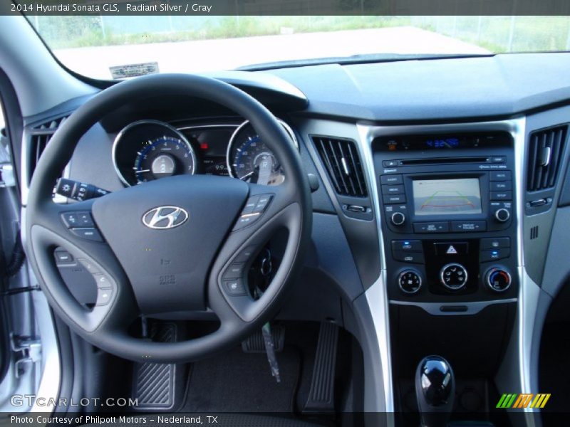 Radiant Silver / Gray 2014 Hyundai Sonata GLS