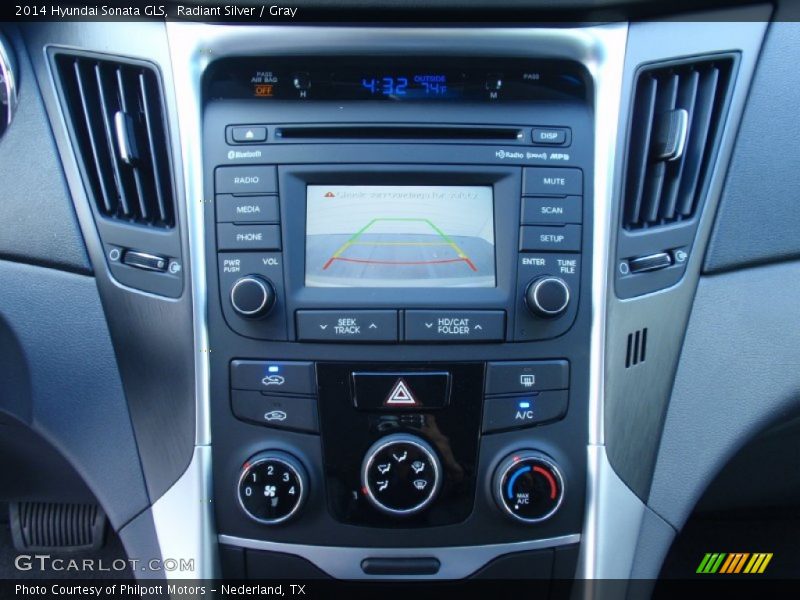 Radiant Silver / Gray 2014 Hyundai Sonata GLS