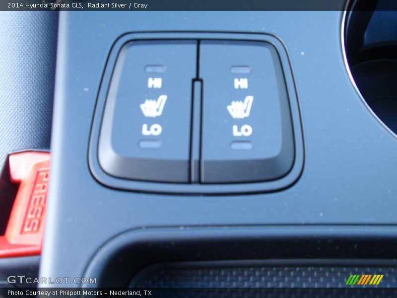 Radiant Silver / Gray 2014 Hyundai Sonata GLS