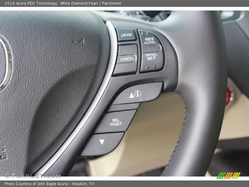 White Diamond Pearl / Parchment 2014 Acura RDX Technology