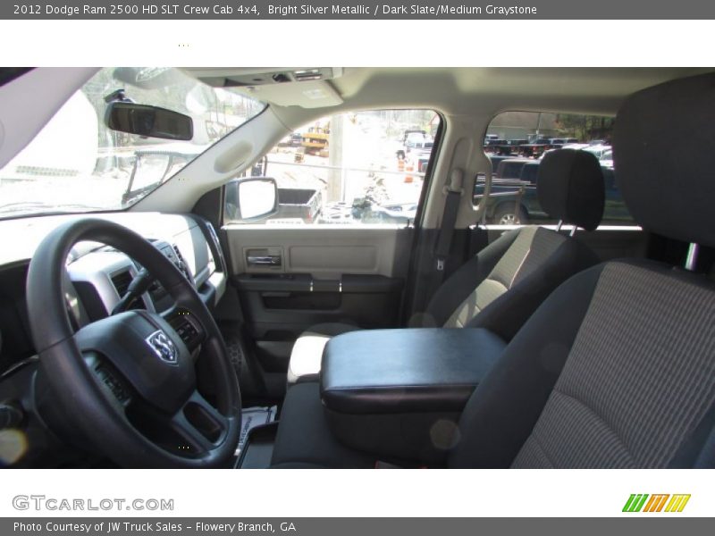 Bright Silver Metallic / Dark Slate/Medium Graystone 2012 Dodge Ram 2500 HD SLT Crew Cab 4x4