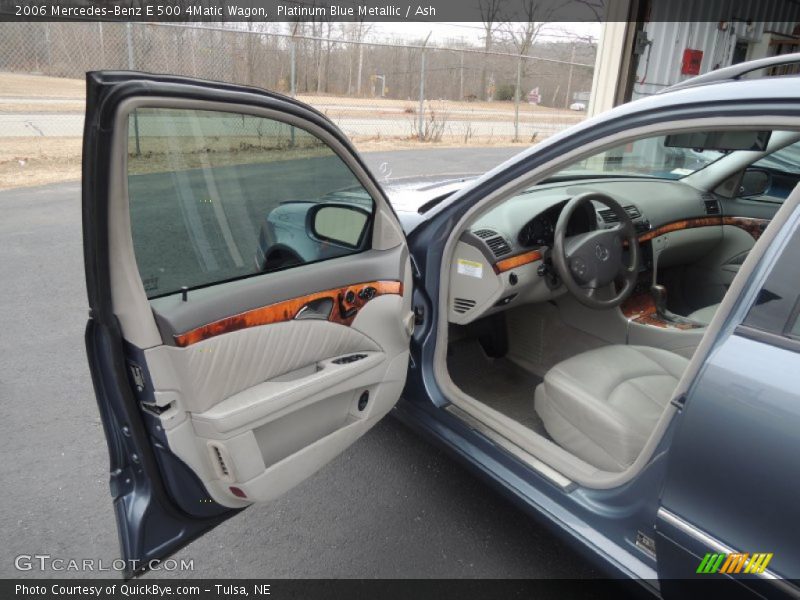 Platinum Blue Metallic / Ash 2006 Mercedes-Benz E 500 4Matic Wagon