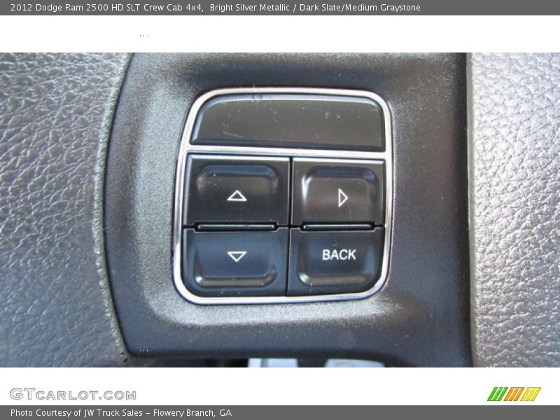 Bright Silver Metallic / Dark Slate/Medium Graystone 2012 Dodge Ram 2500 HD SLT Crew Cab 4x4