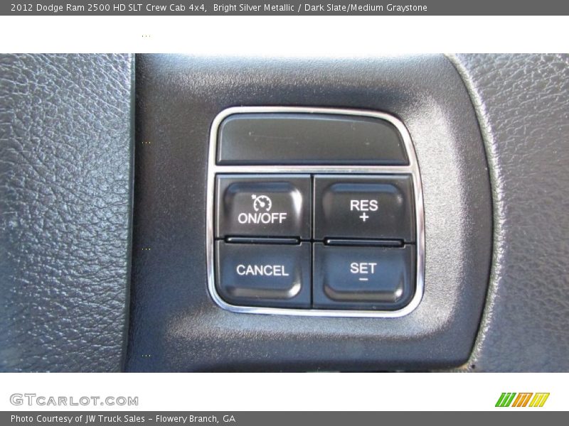 Bright Silver Metallic / Dark Slate/Medium Graystone 2012 Dodge Ram 2500 HD SLT Crew Cab 4x4