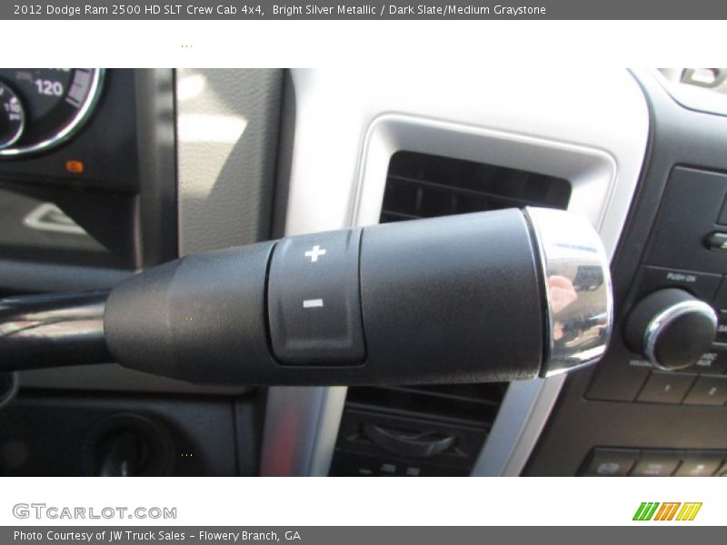 Bright Silver Metallic / Dark Slate/Medium Graystone 2012 Dodge Ram 2500 HD SLT Crew Cab 4x4