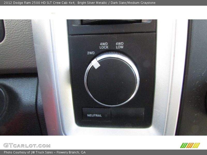 Bright Silver Metallic / Dark Slate/Medium Graystone 2012 Dodge Ram 2500 HD SLT Crew Cab 4x4