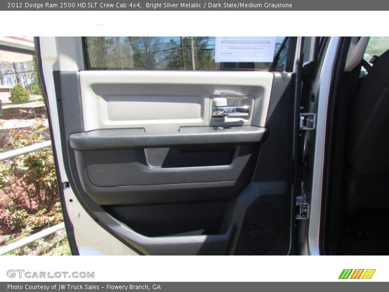 Bright Silver Metallic / Dark Slate/Medium Graystone 2012 Dodge Ram 2500 HD SLT Crew Cab 4x4