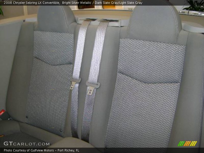 Bright Silver Metallic / Dark Slate Gray/Light Slate Gray 2008 Chrysler Sebring LX Convertible