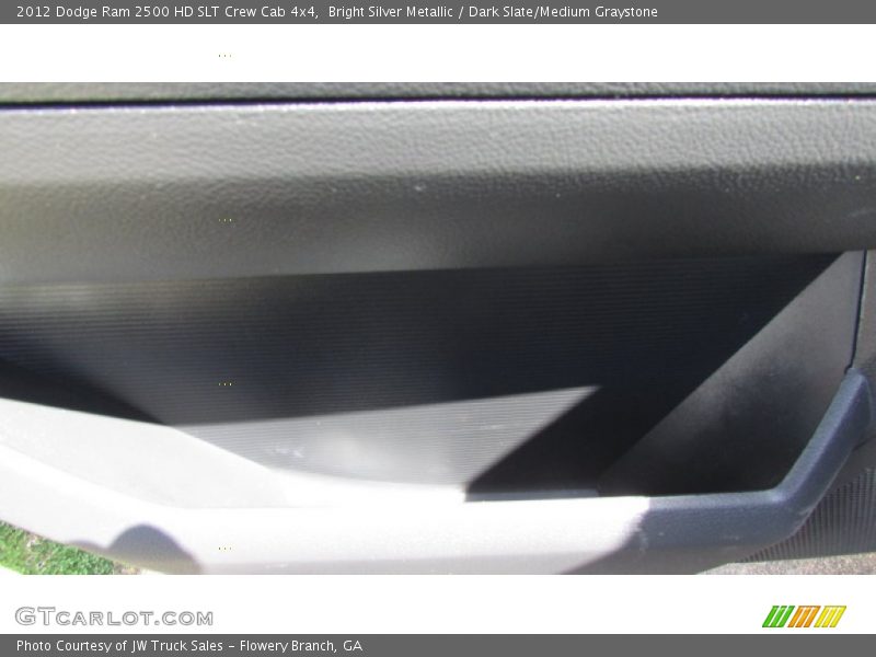 Bright Silver Metallic / Dark Slate/Medium Graystone 2012 Dodge Ram 2500 HD SLT Crew Cab 4x4