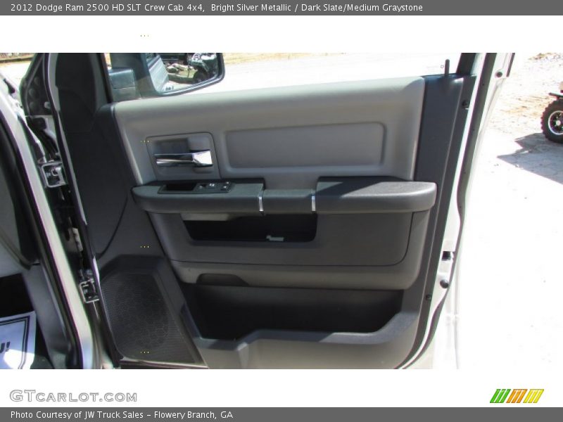 Bright Silver Metallic / Dark Slate/Medium Graystone 2012 Dodge Ram 2500 HD SLT Crew Cab 4x4